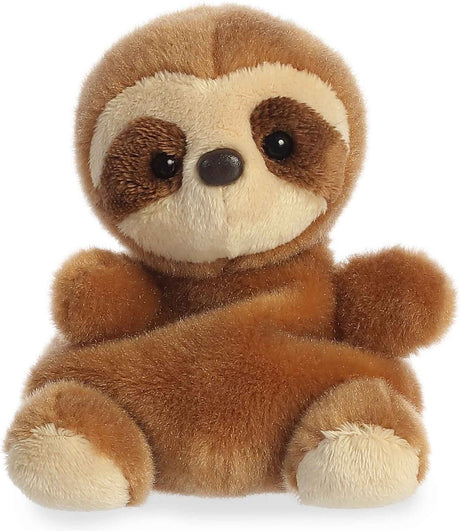 Aurora Palm Pals - leniwiges Kuscheltier - 12 cm - braun - für Kinder