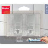 Metaltex selbstklebende Metallhaken | 3 Stück