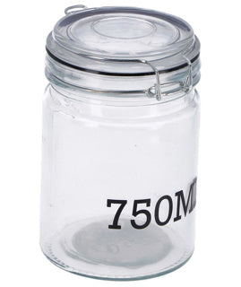 Glas-Vorratsdose 750 ml | 4 Stück