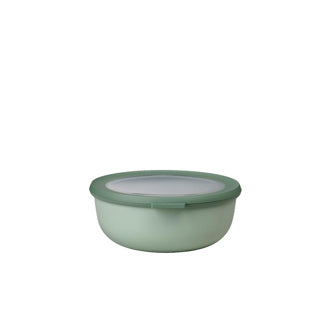 Mepal Multischüssel Cirqula rund 1250 ml – nordischer Salbei | 3 Stück