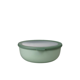 Mepal Multischüssel Cirqula rund 2250 ml – nordischer Salbei | 3 Stück