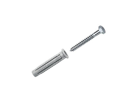Celo 1047068 - nylon plug fx10 met houtdraadbout 7x65 5 stuks | 1 stuks