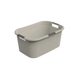 Rotho Country Wäschekorb 40l Cappuccino