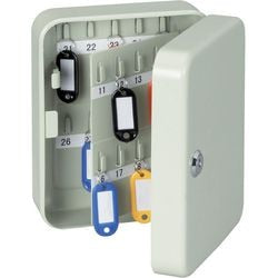 Maul Schlüsselschrank 5654084 grau 164 x 202 x 84 mm 40 Schlüssel