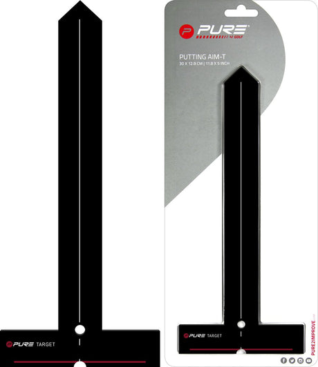 Pure2improve putting trainer - golf aim pointer xl