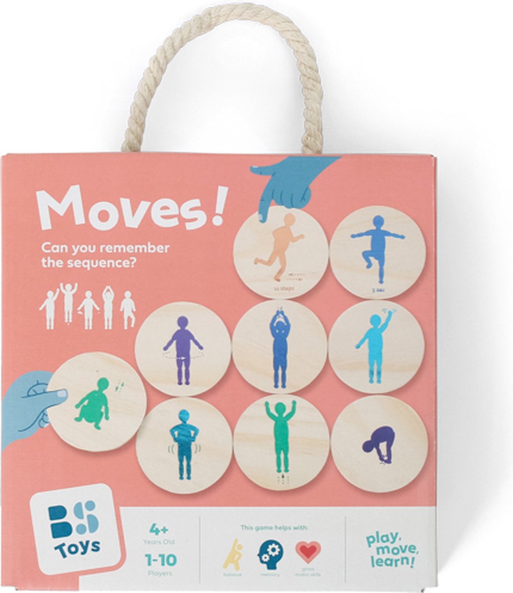 Bs Toys Moves Bewegungsspiel, 18-tlg.