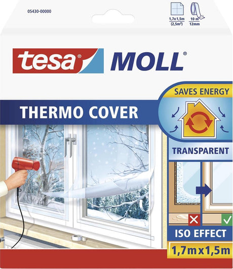 Tesa 1003632 – Thermoabdeckung 2,55 m2 | 6 Stück