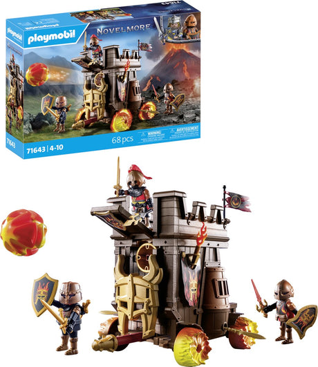 Playmobil Novelmore Burnham Raiders Streitwagen mit Fireka