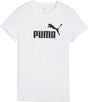Puma ess Nr. 1 Logo Tee Damen Sportshirt - weiß