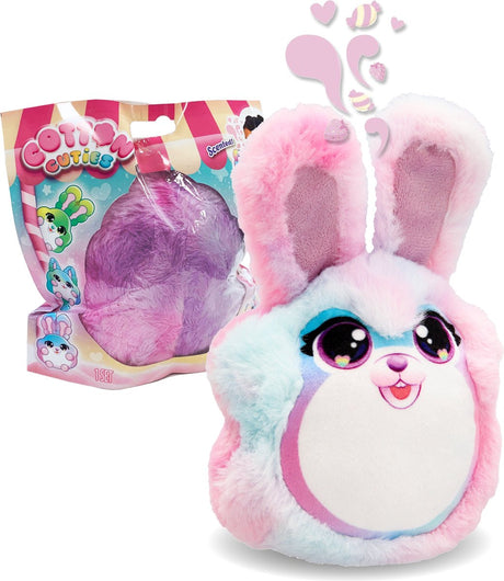 IMC Toys Cotton Cuties Mini – duftendes Zuckerwatte-Kuscheltier 12 cm – Überraschungspaket