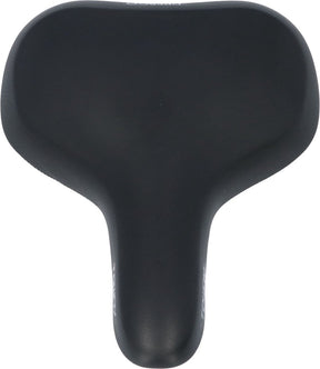 Dresco fietszadel towny memoryfoam zwart