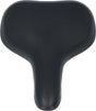 Dresco fietszadel towny memoryfoam zwart