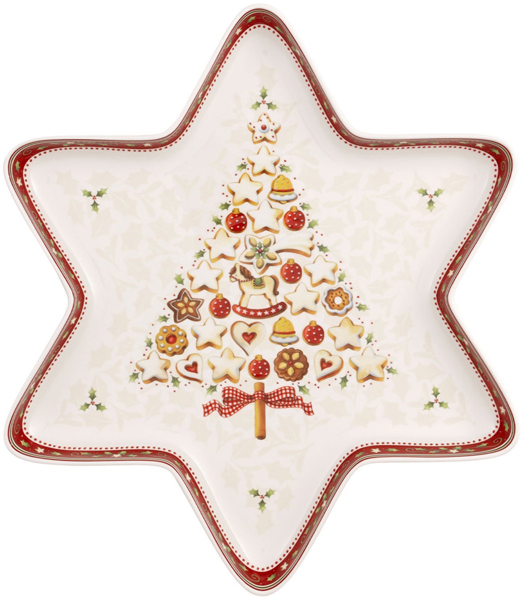 Markenlos Sans Marque Villeroy Boch Winter Bakery Delight Bowl Star groß
