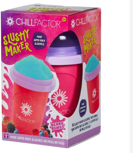 Chillfactor Slushy Maker Fruitastic Berry Burst | 3 Stück