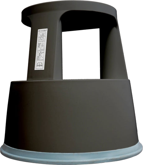 Westcott Tritthocker – 43 x 29 x 42 cm – Schwarz – ac-e91002