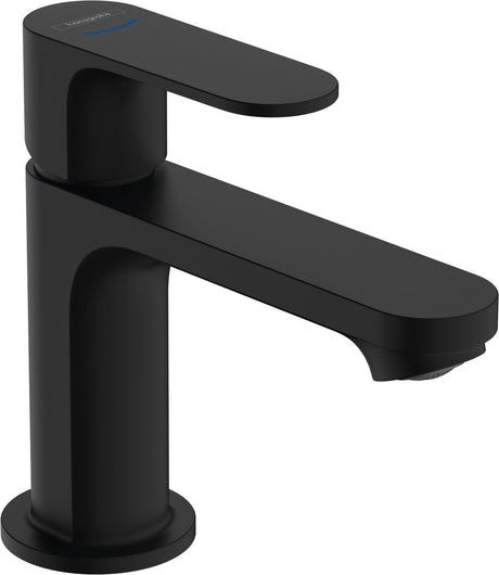 Hansgrohe rebris s - WC-Armatur - Einhebelbedienung - ohne Ablaufgarnitur - 80mm Größe - für Kaltwasser - mattschwarz