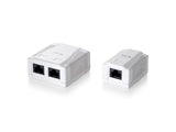 Equip 235112 2-Port Cat.5e Aufputzdose, RJ-45, 5e, weiß, 59 mm, 29,5 mm, 61 mm
