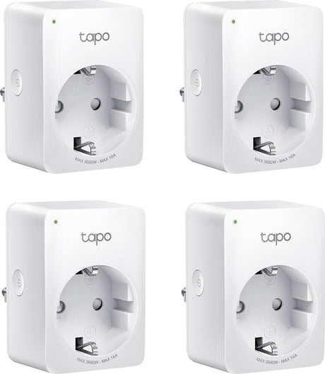 TP-Link Tapo P110 (4-Pack) Mini Smart WiFi-Stop-Kontakt
