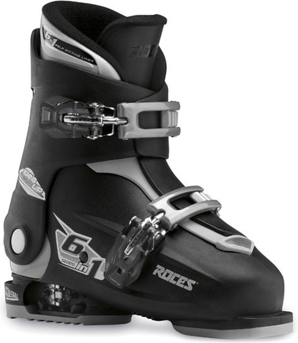 Roces - idea up - Skischuhe - Kinder - 19,0-22,0 (30-35) - Schwarz - Silber