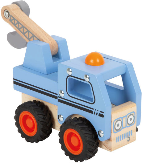 Small Foot - Abschleppwagen aus Holz blau