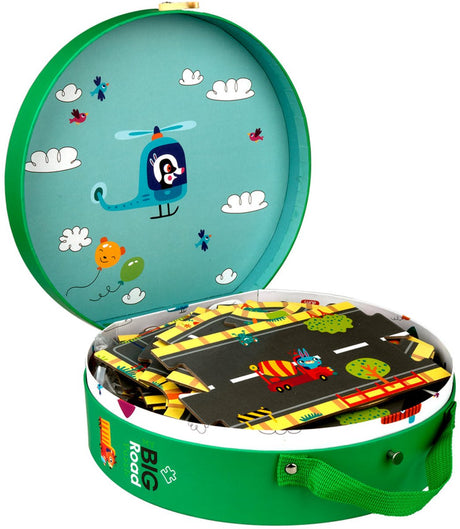 Großer Straßen-Puzzlekoffer von Barbo Toys – Bauen Sie Ihre eigenen Straßen (5846)