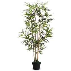 Künstliche Pflanze misst bambusgrün 160 cm