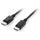 Equip 119331 Displayport-Kabel mit Riegel, mm, 1 m, schwarz