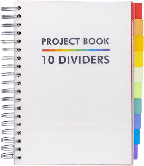Pukka Pad Projektbuch Pukka White B5 Line 10 Tabs 400 Seiten