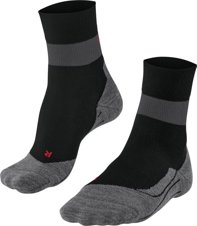 Falke ru stabilizing met compressie lyocell functioneel materiaal hardloopsokken dames zwart - maat 39-40