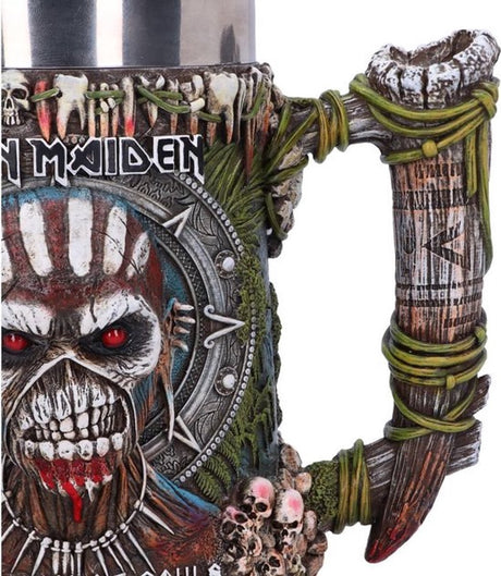 Nemesis now – Iron Maiden – Buch der Seelen – Bierkrug – 17,5 cm