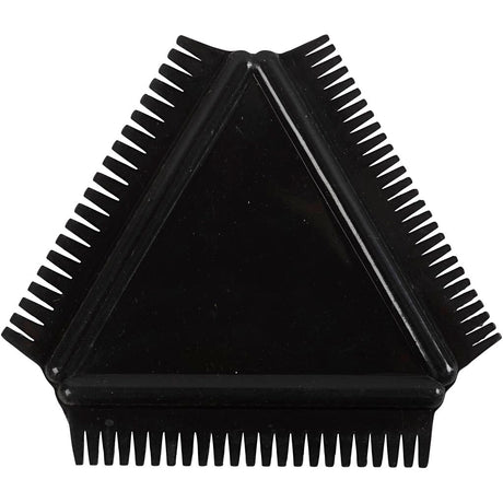 Https: www.cchobby.nl structure-comb-of-rubber-size-9-cm-black-1-piece