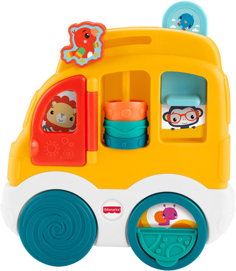 Fisher-Price Animal Friends Discovery Car, 0,5 Jahre, Sound, Kunststoff, mehrfarbig