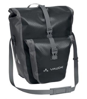 Vaude Aqua Back Plus Doppel-Fahrradtasche – 51l (2x 25,5l) – Schwarz
