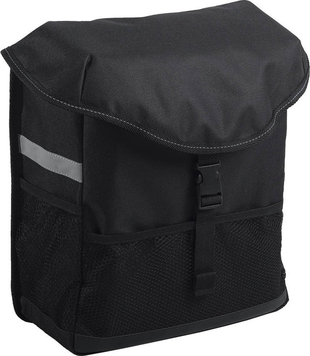 Willex Single Camping Bag – Einzelne Fahrradtasche – 10 Liter – Schwarz