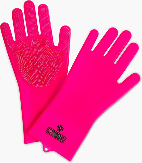 Muc-off schrobhandschoen pink