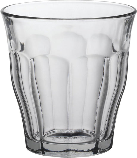 Duralex Picardy kleines Espresso-Wasserglas 9 cl – gehärtetes Glas – 6 Stück