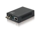LevelOne LevelOne FVT-2002 RJ45 zum ST Fast Ethernet Media Converter, 100Base-FX MMF ST Multi, 2 km