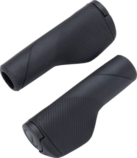 Bbb Cycling KingComfort – ergonomische Fahrradgriffe – 135 mm – rutschfeste Fahrradgriffe – schwarz – bhg-121