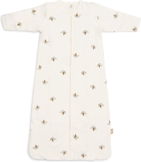 Jollein baby slaapzak winter met afritsbare mouw 110cm - rosehip - winterslaapzak