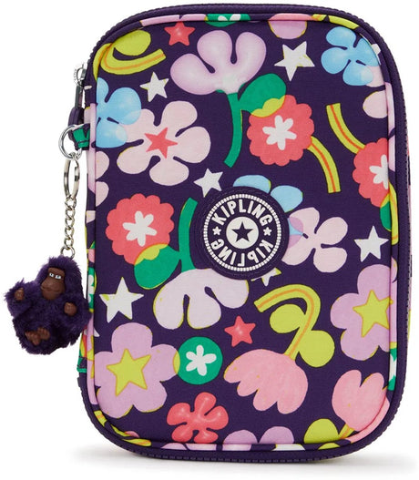 Kipling 100 Tripe Federmäppchen lila Mann