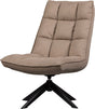 Woood Jouke Drehsessel - Polyester - Sand - 97x70x85