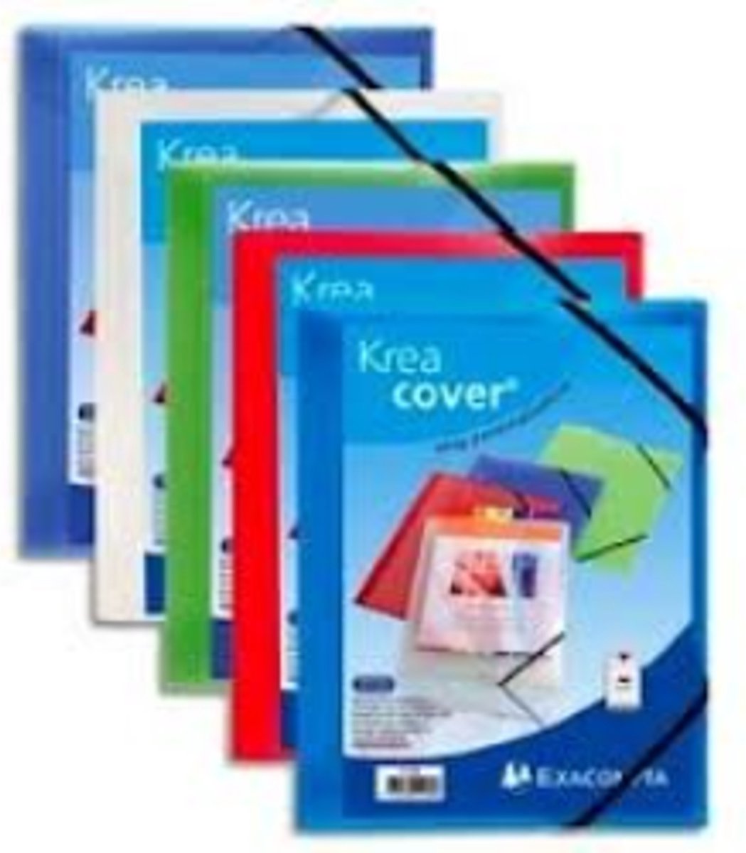 Exacompta Elasto-Ordner 55189e A4 sortiert