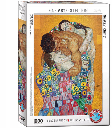 Eurographics – Die Familie [diese Familie] – Gustav Klimt – 1000 Teile 48×68 cm (B×H) – Kunstpuzzle