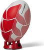 Canterbury thrillseeker rugby ball wit rood 5