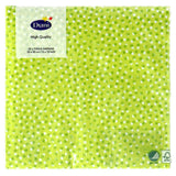 Duni Servietten verspielte Punkte Kiwi 33x33 cm | 4 Stück
