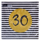 Servietten 30. Geburtstag 33x33 cm | 4 Stück