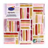 Duni Servietten Golden Impuls 24x24 cm | 12 Stück