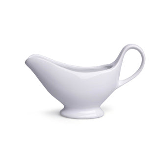 Sauciere 21 x 7 x 11,5 cm weißes Porzellan 330 gr | 3 Stück