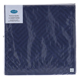 Duni Servietten Mosaik dunkelblau 40x40 cm | 12 Stück