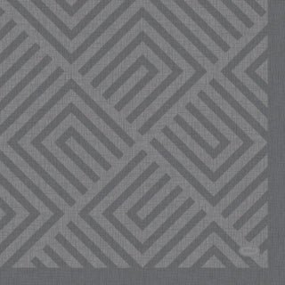 Duni Servietten Mosaik Granitgrau 33x33 cm | 12 Stück